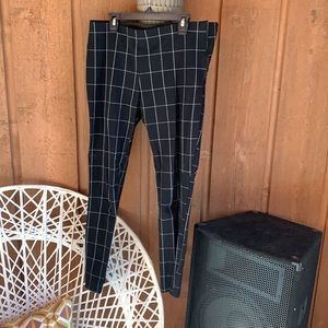 A New Day Black/White checkered dress pants